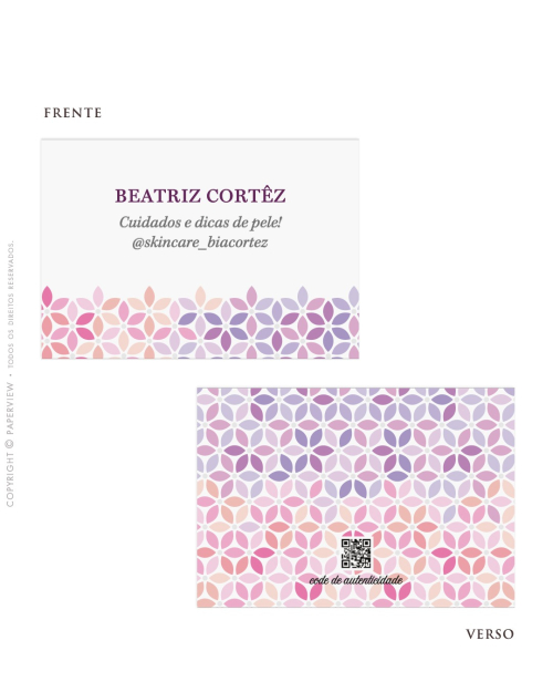Call Me Card | Bee Flower Berry