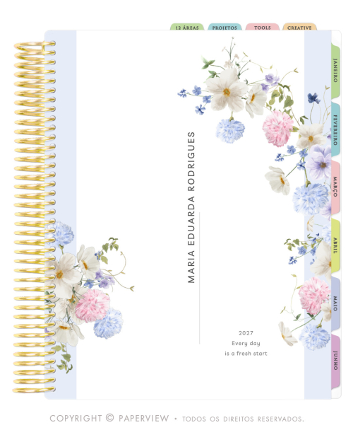 Daily Planner 2027 | Paloma | Angelina