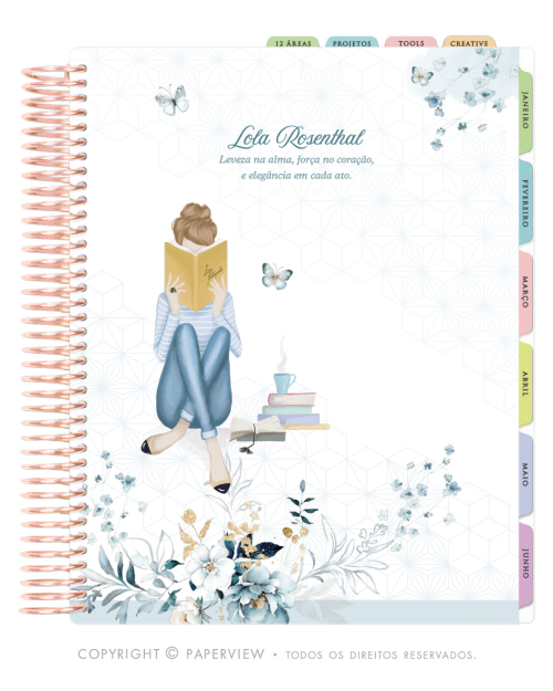 Daily Planner 2027 | Light Blue | PaperDiva