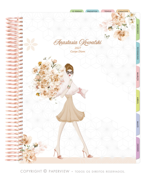 Daily Planner 2027 | PaperDiva Chloe | Déborah Special Delivery