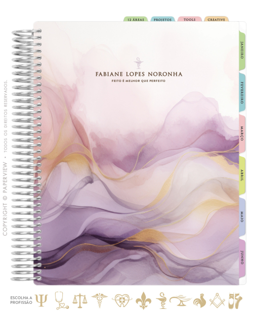 Daily Planner 2027 | Scarf | Améthyste
