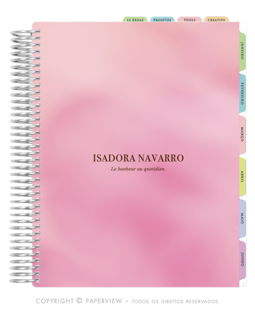 Daily Planner 2027 | Soft Focus | Rosé