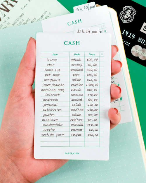 Note-It Cash | Controle de Gastos